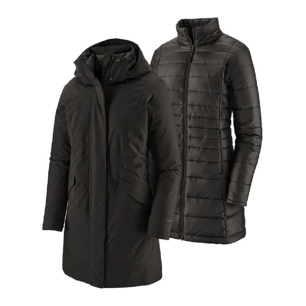 Patagonia Vosque 3-in-1 Parka Women's Small Black